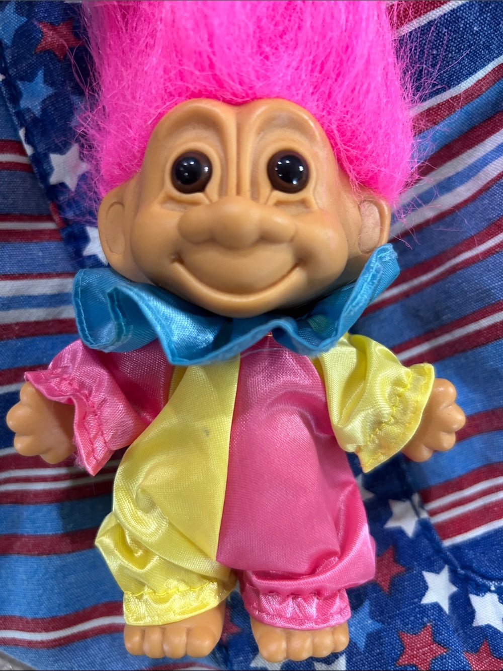 Vintage Pink-Haired Troll Doll Toy 1980s Fun Childhood Memories Nostalgic - Picture 7 of 9